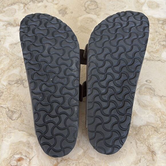 Birkenstock Arizona Soft Footbed - Nubuck Leather Concrete Grey - Picture 11 of 13